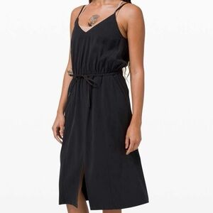 Lululemon Day to Night Dress Sleeveless 
Black size 2